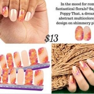 Color street poppy that